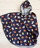 【marle pawda】 レインポンチョ 　子ども用（９０－１００ｃｍ）　キューティーアニマル