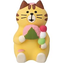 Amazon.co.jp: デコレコーポレーション concombre 京抹茶猫 サイズ：約