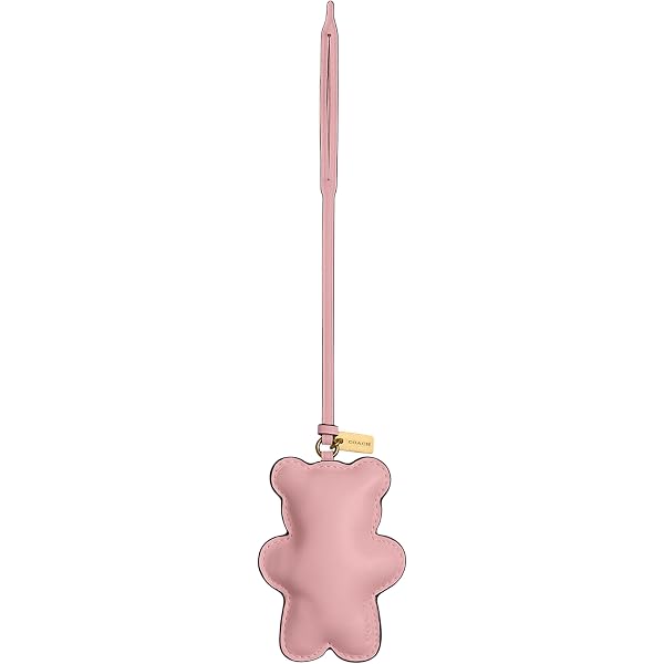 Amazon | [COACH] コーチ 公式 ベアパフィバッグチャーム PINK