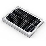 JETSUN 6W単結晶 太陽電池18Vソーラーパネルバッテリ充電 ソーラーチャージャー