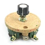 uxcell　ポテンショメータ 可変抵抗器　レオスタット　音量制御　コントロール　セラミック製　100W 1K Ohm