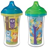 Munchkin Click Lock 2 Count Insulated Sippy Cup, 9 ounce by Munchkin