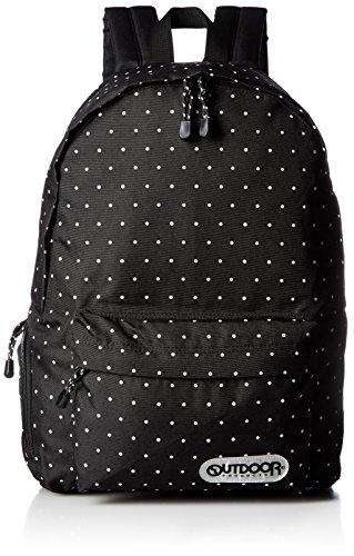 [アウトドアプロダクツ] リュック スタードットハート&クローバー A4収納 PC収納 12479619 ブラック(ドット)
