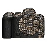 に適合する Canon EOS R6 EOSR6用カメラR6スキン傷防止ビニールラップ漫画フィルムボディプロテクターコート写真アクセサリーステッカー(マンバゴールド)