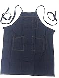 園芸用 運搬作業用 一般作業用に デニムエプロン タスキタイプ フリーサイズ 綿100％