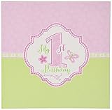 Lillian Rose 24BK600 P 1st Birthday Memory Book-Pink