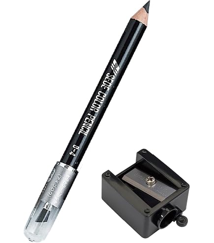 Amazon.co.jp: アイブロウ ペンシル カラーペンシル B5 ブラック 2本