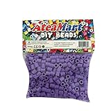 AteaMart DIYビーズ 5mm 1パック当たり1000ピース ピュアカラー (ライトパープル)並行輸入品