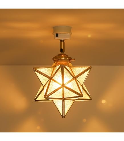 Amazon.co.jp : Cerdeco 幻想的に広がる星のシルエット ペンダント