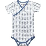 ペチュニアピックルボトム Petunia Pickle Bottom レイエット ベビーロンパース 半袖 トライバルタイズ 6-12ヵ月 ZSBS-472-22