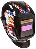 Sellstrom 24400FBA-602 America Titan Nylon Lightweight Welding Helmet with ImpulseXVA Fixed Shade 10