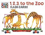 Chronicle Books (クロニクルブックス) エリックカール Eric Carle 知育玩具 えいご学習 フラッシュカード 動物園 数字 ズーカード 123to the Zoo Flash 