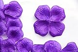 masayume 200pcs　造花　紫ローズ　花のみ　花びら　人工花　ローズ装飾　DIY