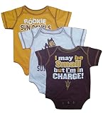 Arizona State Sun Devils Baby Small But In Chargeクリーパー3 - Packセット パープル