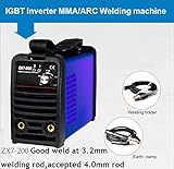 110V ZX7-200 Welding Machine MMA ARC DC Inverter Welder Equipment Metalworking 110V ZX7-200溶接機MMA AR