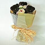 クマ束 ベアブーケ ギフト プレゼント S-009 (ブラウン)