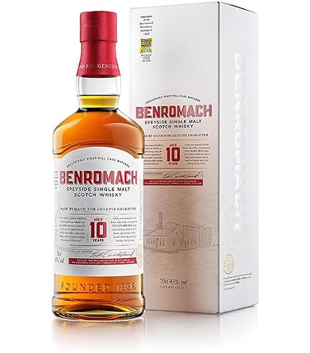 Amazon.co.jp: [旧ボトル] ベンロマック (BENROMACH) 10年 43度 700ml