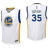 OuterstuffケビンデュラントGolden State Warriors # 35ホワイトYouthホームレプリカジャージー Large 14/16 ホワイト