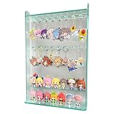 プラスアート　アクリルキーホルダーケース/アクキーケース/キーホルダーコレクションケース/ガチャガチャ専用コレクションケース/ミニフィギュアケース　下段一段のみ棚付き 幅30cm 収納　卓上　デスク上　机上