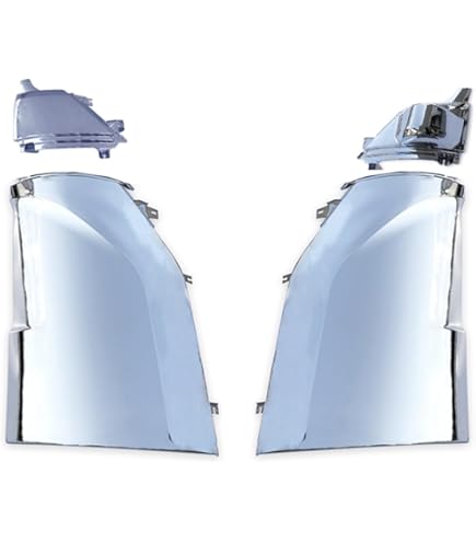 Amazon | 17プロフィア メッキ コーナーパネル 2P 左セット 助手席側