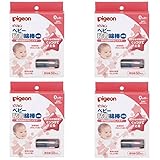 【セット品】ピジョン ベビー粘着綿棒 (細軸タイプ) 50本入 ×4個