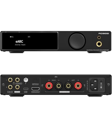 Amazon | AOSHIDA の SMSL AO300 オールインワンDAC & アンプ MA5332MS