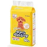 アイリスオーヤマ ペットシーツ 超薄型 1回使い捨て 抗菌 消臭 小型犬・中型犬 ワイド 90枚入