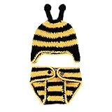 Zhhlinyuan Fashion Newborn Baby Boy Girl Crochet Knit Costume Photo Photography Prop Outfit 2218
