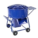 モルタルミキサー 青 混合量120L ドラム容量140L 物置き台付 電動 ミニミキサー ミニモルタルミキサー 電動ミキサー 混練ミキサー 混練機 攪拌機 かくはん機 電動モルタルミキサー コンクリー