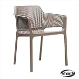 タカショー　ナルディ（Nardi）　ネット　ネットチェアー　NAR-C04T　●32867300　【 トープ