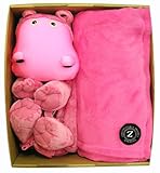 Zoobie pets (ぬいぐるみブランケット) ギフトボックスセット/カバ ZPG102