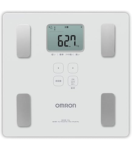 Amazon.co.jp: OMRONオムロン にぎるだけの体脂肪計HBF-301 : ホーム
