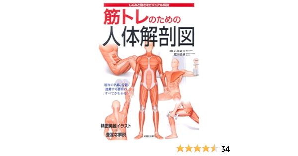 筋トレのための人体解剖図 岳彦 肥田 直方 石井 本 通販 Amazon