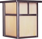 Maxim Lighting 4050HOBU Outdoor Sconce, Burnished Amber [並行輸入品]