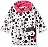 Wippetteベビー女の子てんとう虫with Polka Dot Rainwear カラー: ホワイト