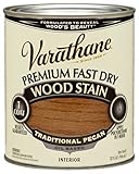 Rust-Oleum 262013 Varathane Fast Dry Wood Stain Quart, Traditional Pecan [並行輸入品]