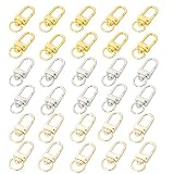 CXINCFBFUSH キーホルダー 金具 キーホルダー パーツ 30個セット