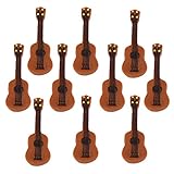 【ノーブランド品】ドールハウス ミニチュア　ギター　ガーデン　 装飾品 アクセサリー　 マイクロ