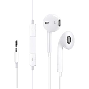 【最新版】iphone イヤホン 有線 高音質 新品 通話可能 多機種対応 軽量 3.5mm ジャック 全システム対応可…