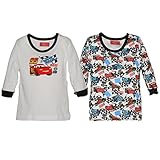 ディズニー【Disney】 カーズ スムス長袖丸首シャツ２枚組 (80ｃｍ)