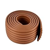 uxcell コーナークッション コーナーガード コーナーパッド コーナーカバー ケガ防止 保護 テーブル デスク エッジ コーナー クッション ガード プロテクター バンパー カフェ色