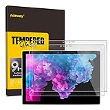 【2枚入り】 Adeway 保護フィルム 対応 Surface Pro 6-5 - 4 （12 インチ）,HDガラス,9H強化ガラス, 高感度 強化ガラス 保護フィルム