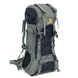 TMJJ　メンズレディース　リュックサック　アウトドア　登山用　トラバル　旅行　60L　キャンプ　バイキング　スキー　サイクリング　走行　マウンテン　軽量　男女兼用　防水　大容量　多機能