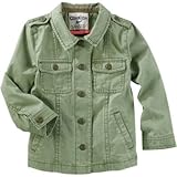オシュコシュ OSHKOSH/ キャンバス ジャケット オリーブ アウタージャケット 12歳【並行輸入】