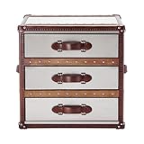 HALO ストニーハースト ラージ ランプ テーブル (ブラッシュド スチール)幅61×奥行61×高61cm 530413