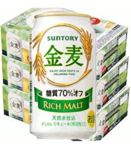 Amazon.co.jp: サントリー 金麦 糖質75%オフ 350ml 60本 (2ケース+12本