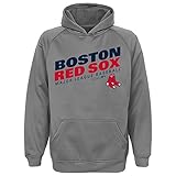 MLB teen-boys MLBユースBoysグレーパフォーマンスパーカー L グレイ