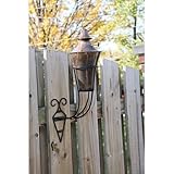 Starlite Garden and Patio Torche Kona Deluxe Sconce Torch Decor, Copper Burn [並行輸入品]