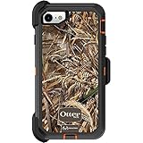 OtterBox Defenderシリーズケース iPhone SE (第3世代&第2世代) & iPhone 8/7 (Plusのみではありません) - ホルスタークリップ付属 - 非小売パッケージ - Realtree Max 5HD (ブレイズオレンジ/ブラック/マックス5デザイン)