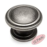 Cosmas 1426 WN風化ニッケルキャビネットハードウェアラウンドノブ – 1 – 5 / 16 "直径 – 10パック